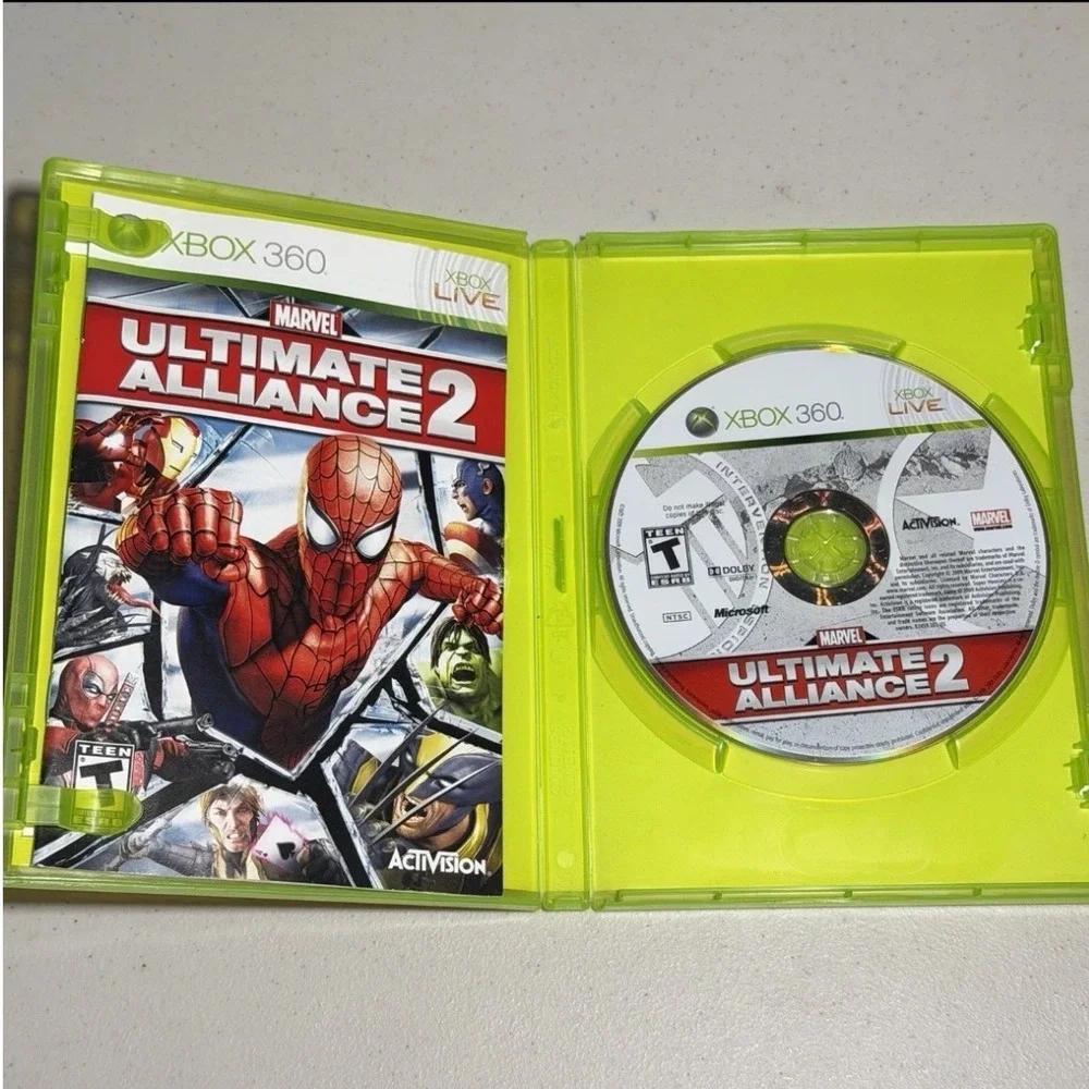 Marvel Ultimate Alliance 2 Xbox 360 Activision Marvel RPG Game CIB